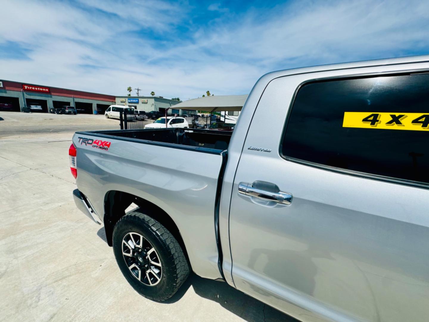 2015 Silver /grey Toyota Tundra (5TFHW5F17FX) , located at 2190 Hwy 95, Bullhead City, AZ, 86442, (928) 704-0060, 0.000000, 0.000000 - On consingment. 2015 Toyota Tundra Limited crew max 4x4. 1 owner. 90k miles. bluetooth, backup camera, bedliner, tow packagge. 5.7 V8. Limited edition. nice clean truck. - Photo#3